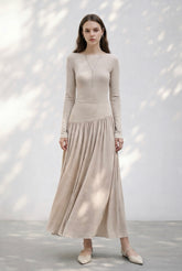 Annika Lyocell And Wool Set - Skirt