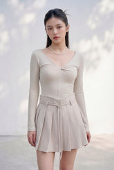 Annika Lyocell And Wool Set - Top