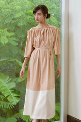 Milk Tea Maxi Dress