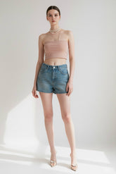 Cuddle Padded Bandeau Top - Pink