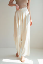 Sana Crepe Straight Leg Pants