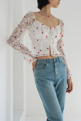 Mon Cheri Lace Blouse