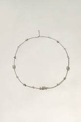 Silver Stone Necklace