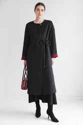 Inner Beauty Wool Coat - Black