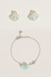 Ocean Treasure Earrings and Bracelet