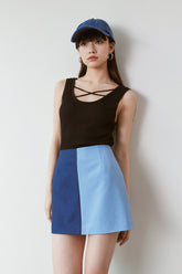 Shades Of Blue Skirt