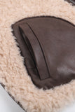 Winter Escape Reversible Shearling Jacket - Brown