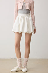 Cloud Bubble Mini Skirt