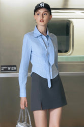 Millie Cropped Shirt