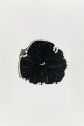 Pearlescent Velvet Scrunchie