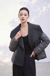 Adeline Down Jacket - Grey