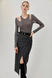 Stimulation Midi Skirt