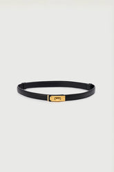 Hellen Leather Belt - Black