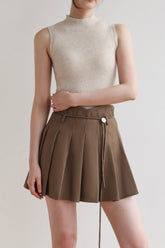 Starry Eyed Wool Tank - Beige