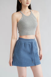 Love Bomb Cropped Ribbed Tank