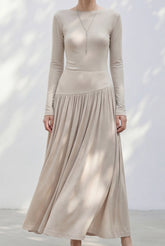 Annika Lyocell And Wool Set - Skirt