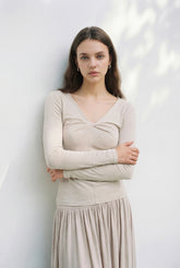 Annika Lyocell And Wool Set - Top