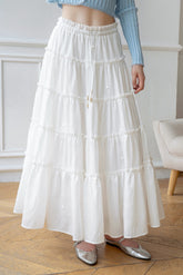 Star Shell Maxi Skirt