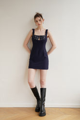 Preppy Style Mini Dress