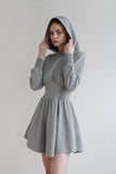 Stormy Hooded Mini Dress