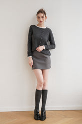 Warm Heart Cashmere and Wool Cardigan