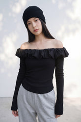 Sloane Ruffled Top