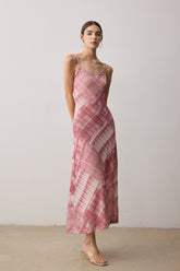 Paris Wonder Acetate Jersey Maxi Dress