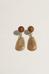 Cherry Wood Earrings