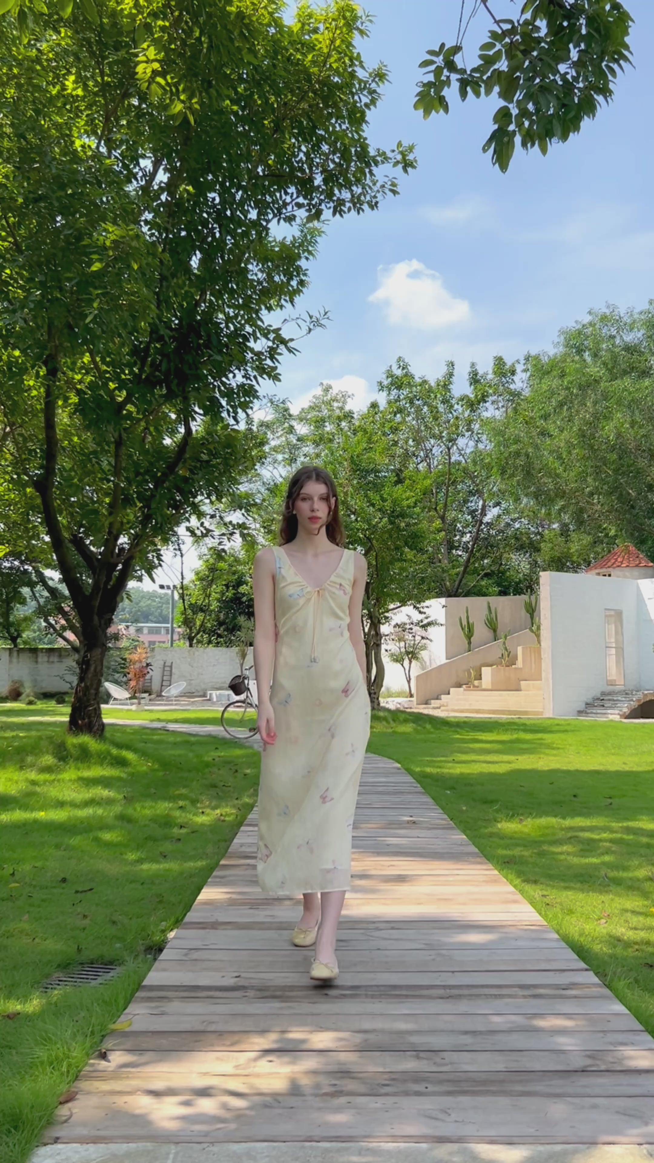 English Garden Midi Dress