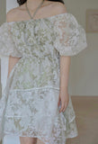 Forest Organza Dress