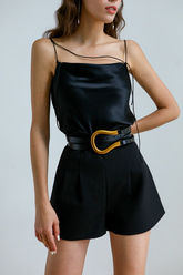 Yolanda High-Rise Shorts