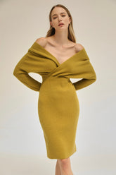 Estelle Wool Knit Dress