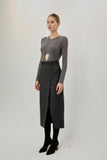 Stimulation Midi Skirt
