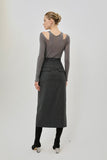 Stimulation Midi Skirt