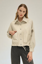 Rosa Vegan Leather Jacket