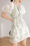 FOREST ORGANZA DRESS-DRESS-My Dearest