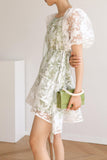 FOREST ORGANZA DRESS-DRESS-My Dearest