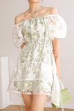 FOREST ORGANZA DRESS-DRESS-My Dearest