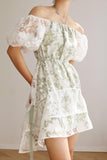 FOREST ORGANZA DRESS-DRESS-My Dearest