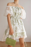 FOREST ORGANZA DRESS-DRESS-My Dearest