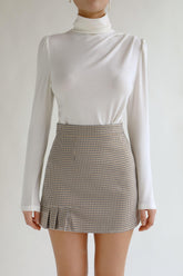 Kingsley Checked Skirt