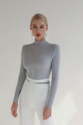 Daily Wool Blend Stretch Knit Top