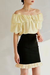 Reverie Ruffled Tencel Top