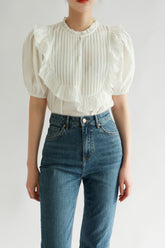 Eglantine Pintucked Blouse