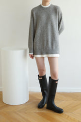 Slow Hours Wool Blend Dress