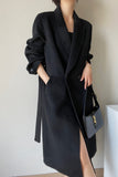 Carmen Wool Coat - Black