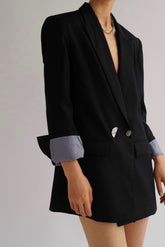 Marino Wool Blend Blazer - Premium Collection