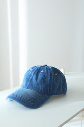 That Girl Denim Cap - Blue