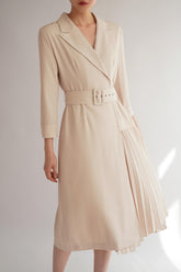 Rebecca Belted Midi Dress