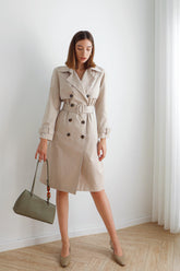 Catrin Detachable Trench Coat